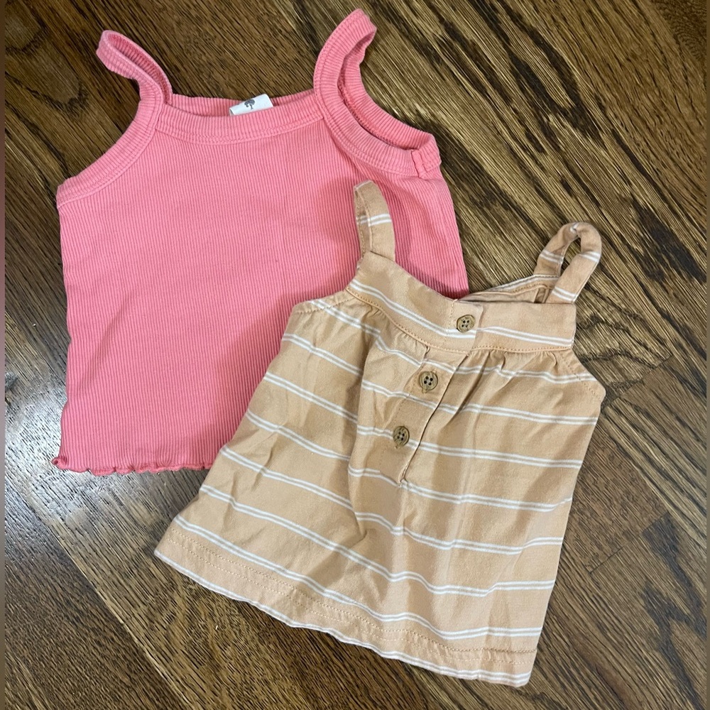 Baby girl summer top bundle